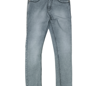 grey Stretchable denim jeans men's slim fit